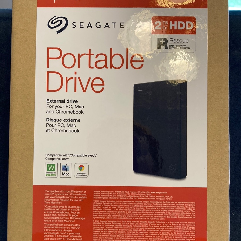 Seagate 2TB Portable Drive